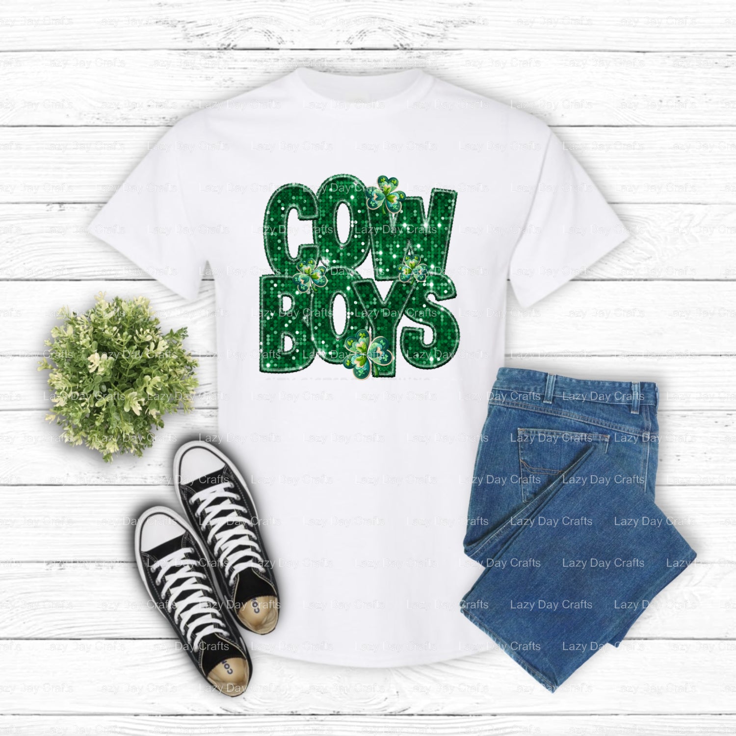 COWBOYS Mascot – School Spirit DTF Transfer (view 1 of 2) – by Lazy Day Crafts – DTF Transfers – DTF Transfer, Apparel Decor