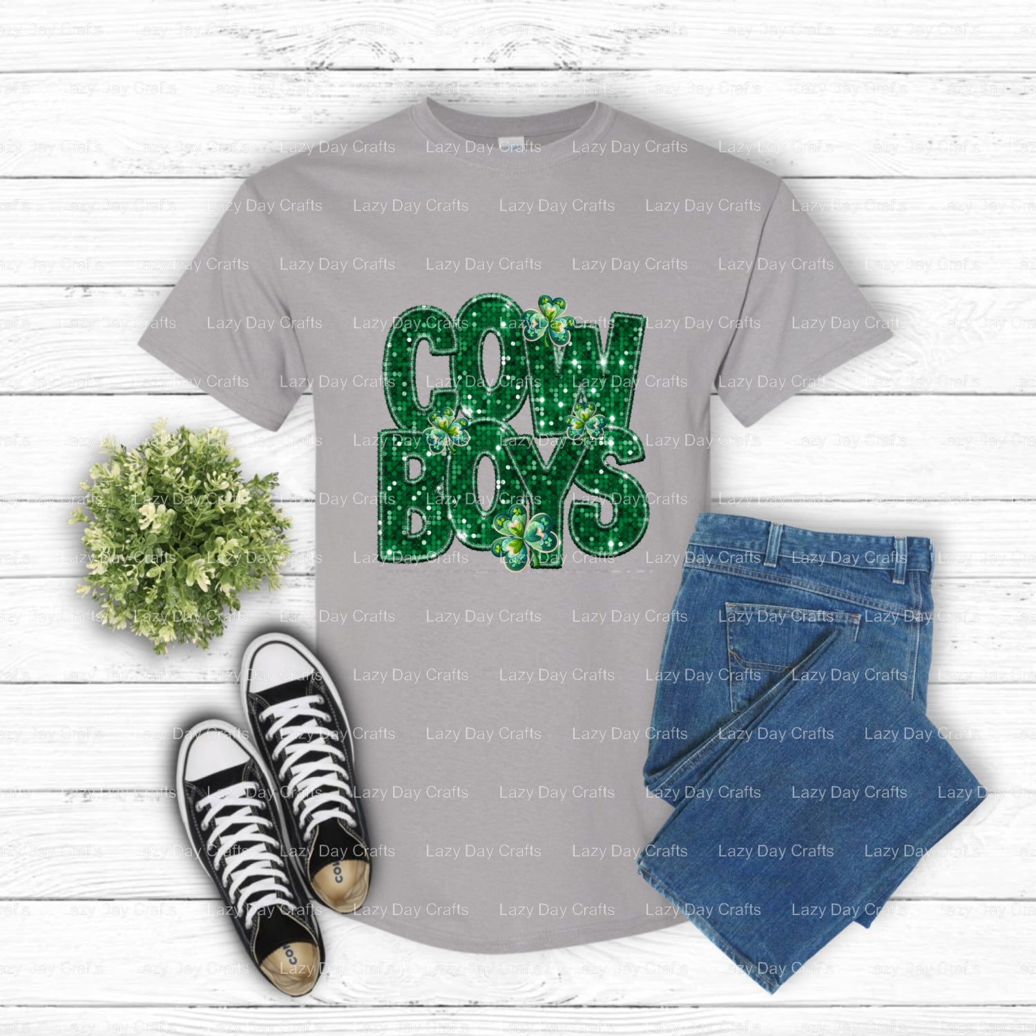 COWBOYS Mascot – School Spirit DTF Transfer (view 2 of 2) – by Lazy Day Crafts – DTF Transfers – DTF Transfer, Apparel Decor