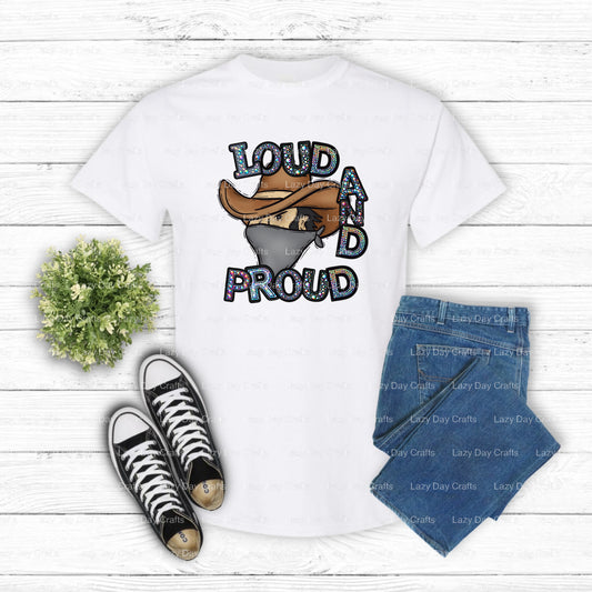 COWBOYS School Mascot – DTF Transfer (view 1 of 2) – by Lazy Day Crafts – DTF Transfers – School Spirit, Apparel Decorating