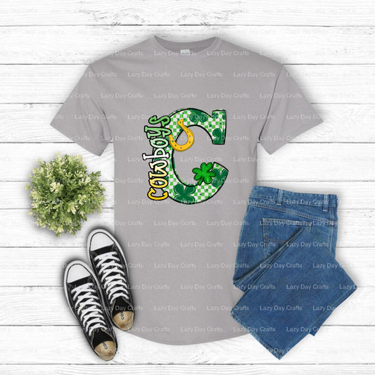 COWBOYS – School Mascot DTF Transfer (view 1 of 2) – by Lazy Day Crafts – DTF Transfers – School Mascot, Apparel Decor