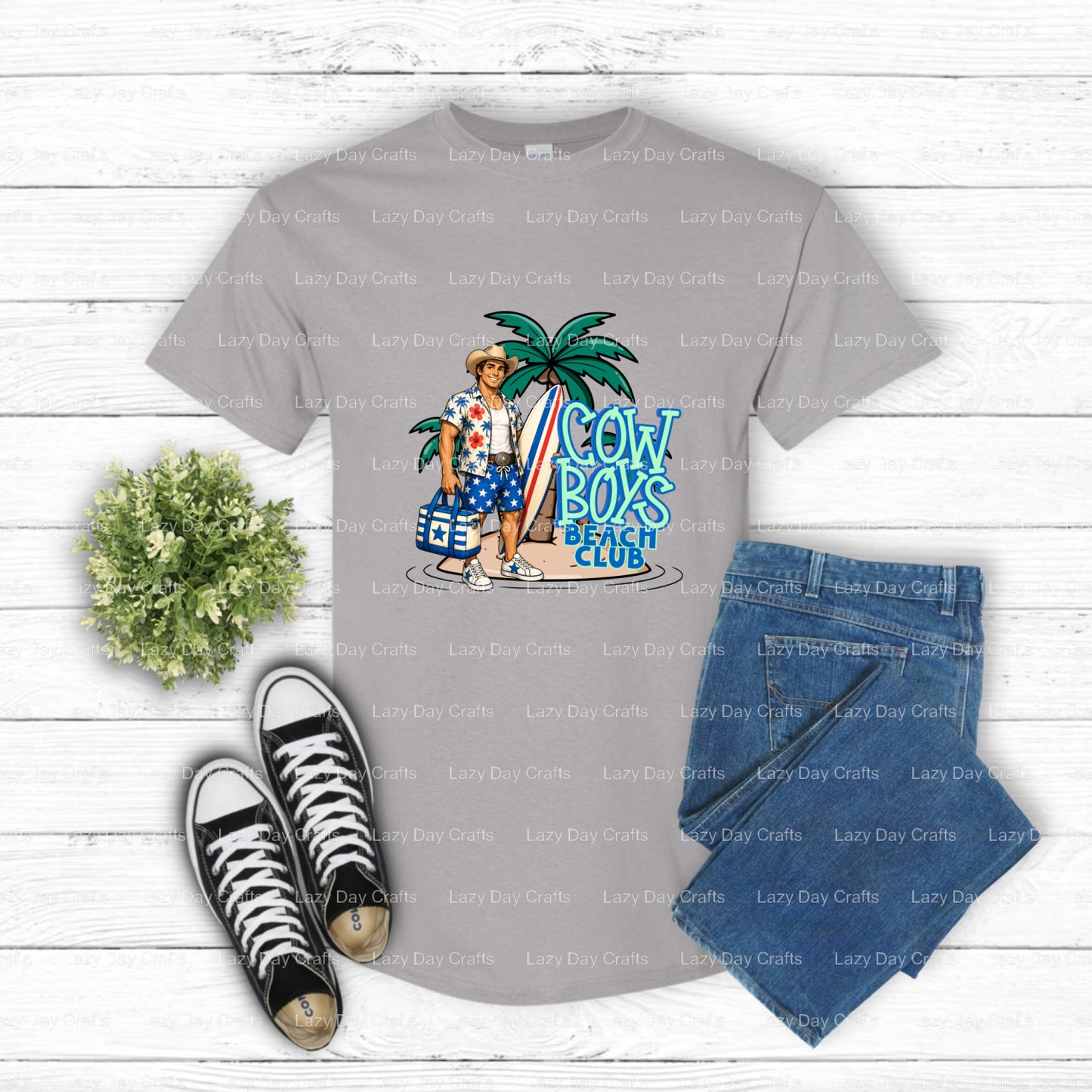 COWBOYS School Mascot – DTF Transfer (view 2 of 2) – by Lazy Day Crafts – DTF Transfers – School Mascot, Apparel Decor
