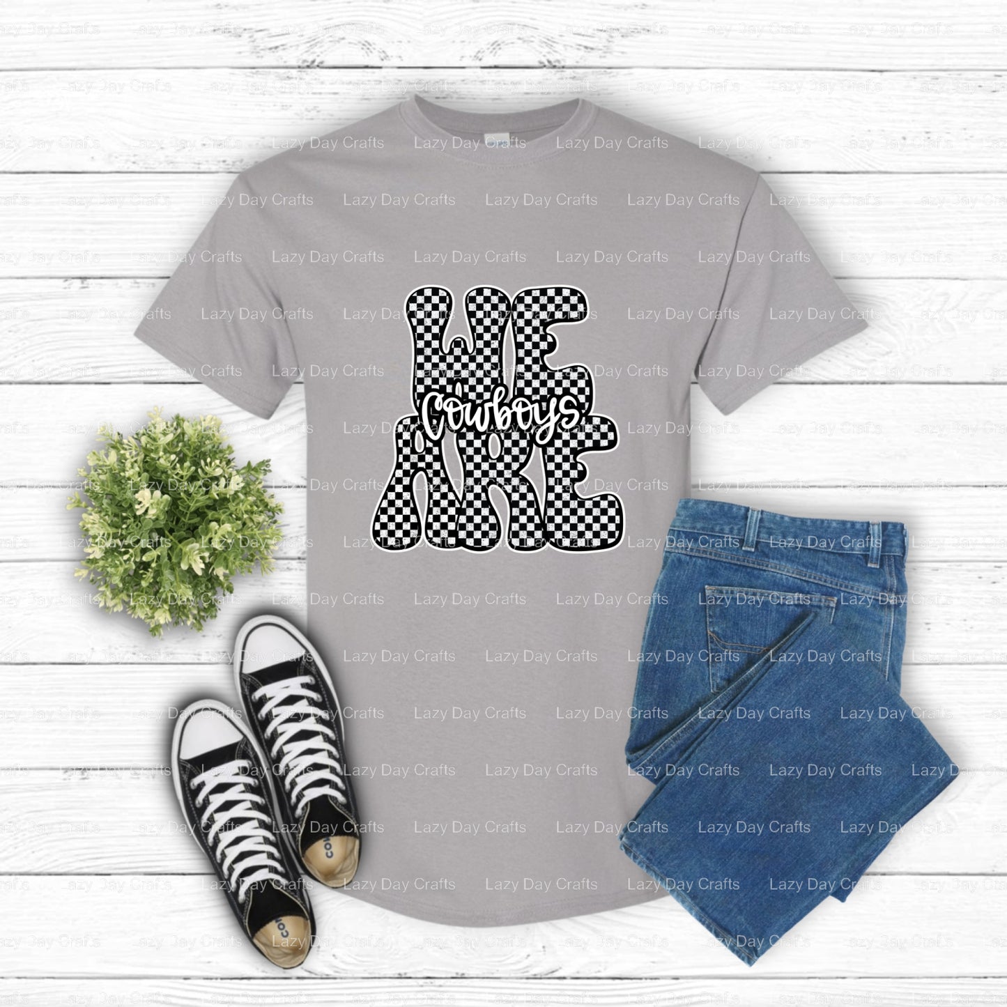Cowboys – School Mascot DTF Transfer (view 2 of 2) – by Lazy Day Crafts – DTF Transfers – School Mascot, Apparel Decor