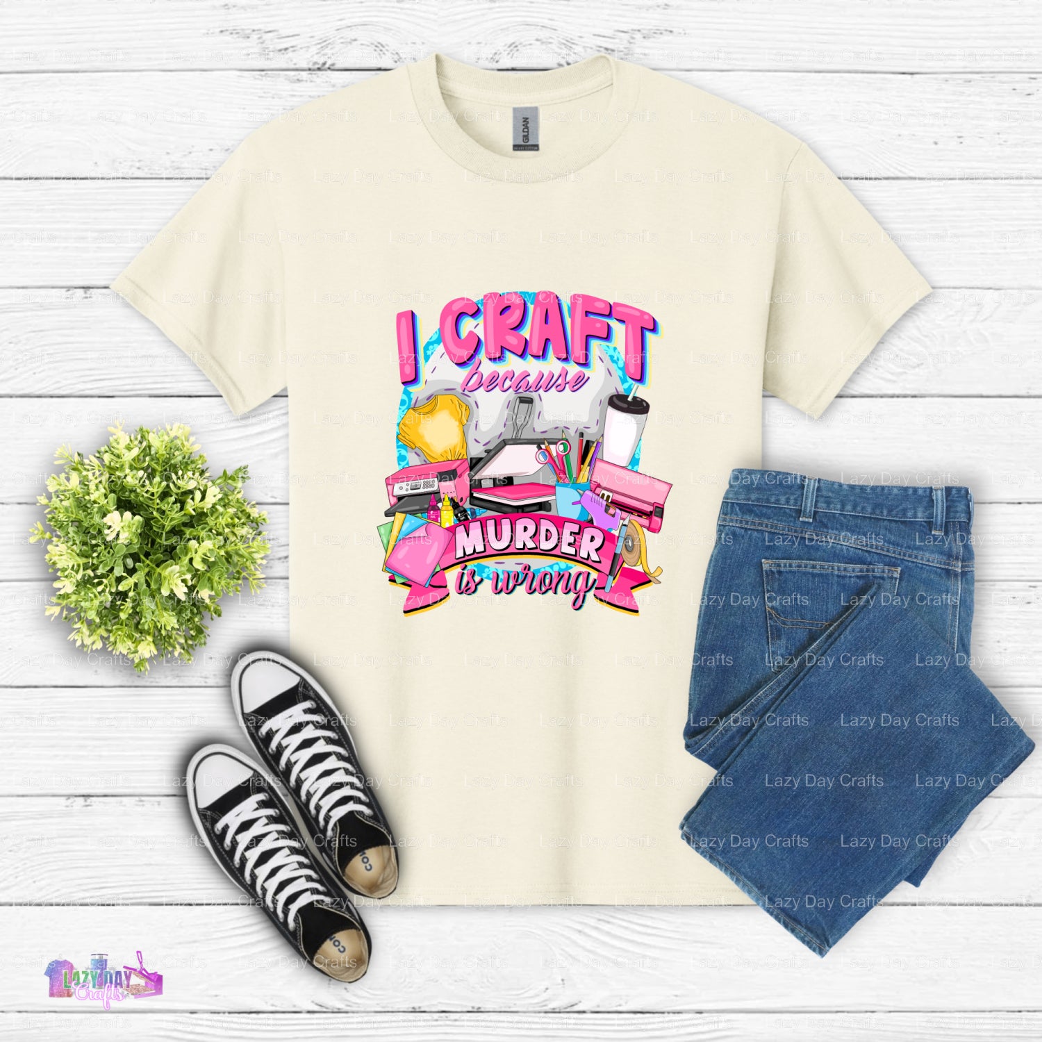 CRAFT THERAPY – Crafting DTF Transfer (view 1 of 2) – by Lazy Day Crafts – DTF Transfers – Crafting, Hobbies