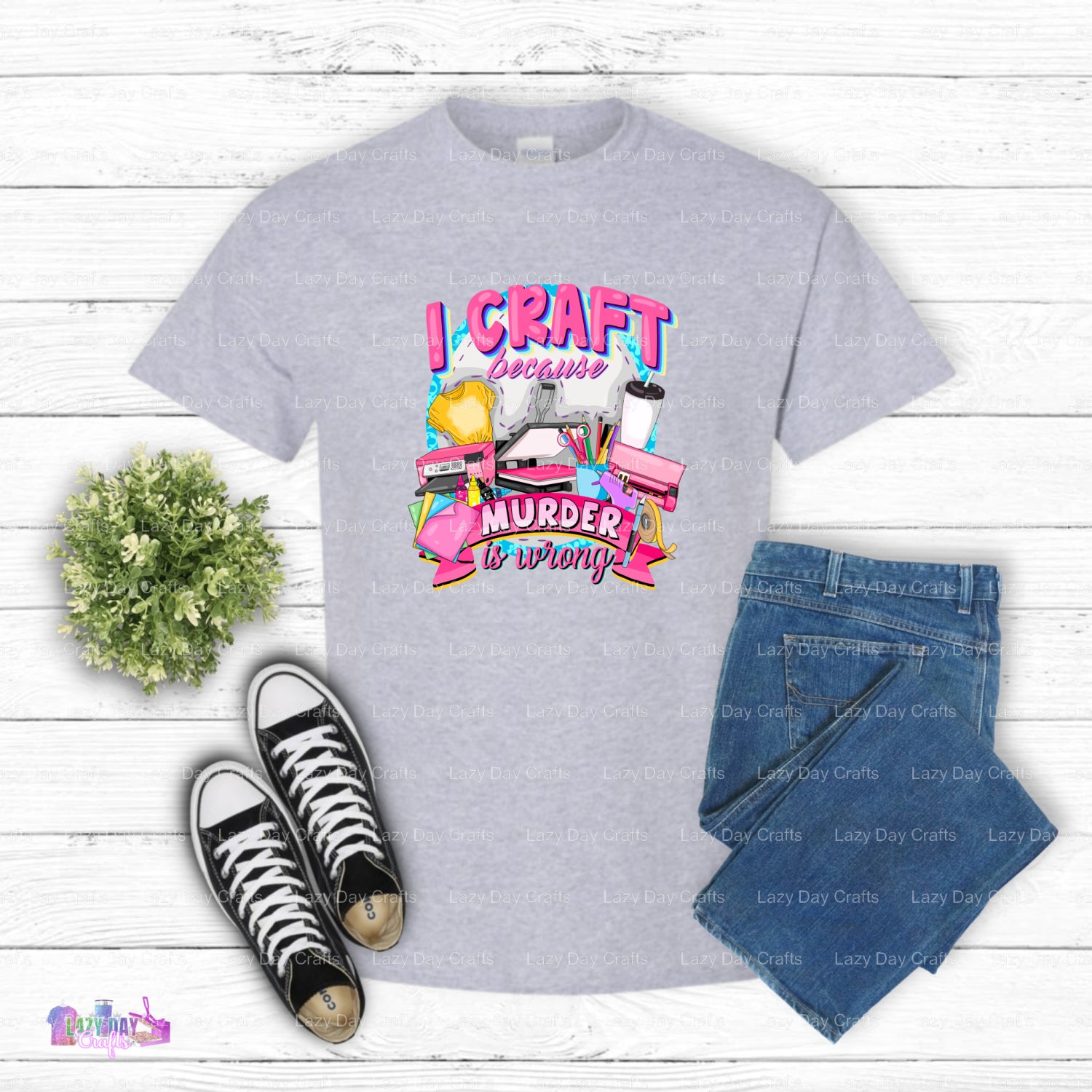 CRAFT THERAPY – Crafting DTF Transfer (view 2 of 2) – by Lazy Day Crafts – DTF Transfers – Crafting, Hobbies