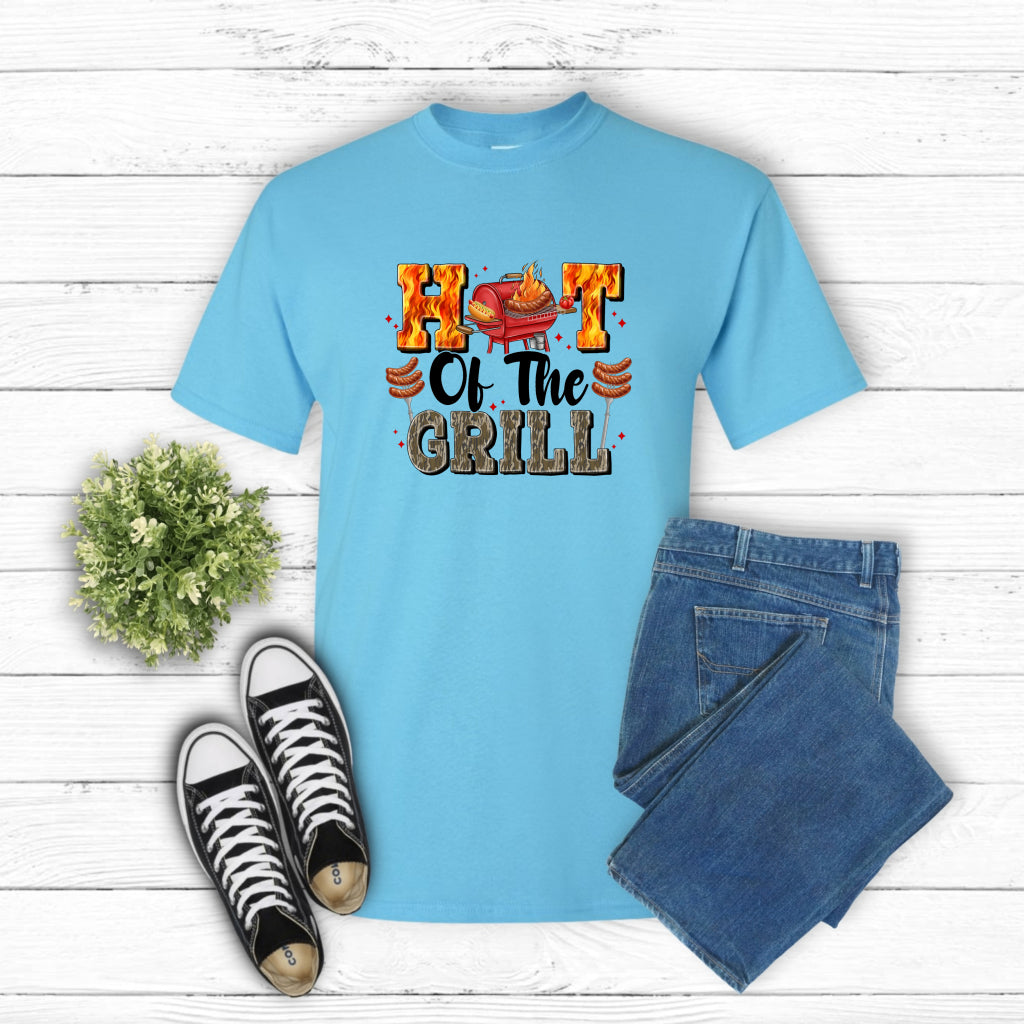 BEST DAD EVER Hot Off The Grill – Father's Day DTF Transfer