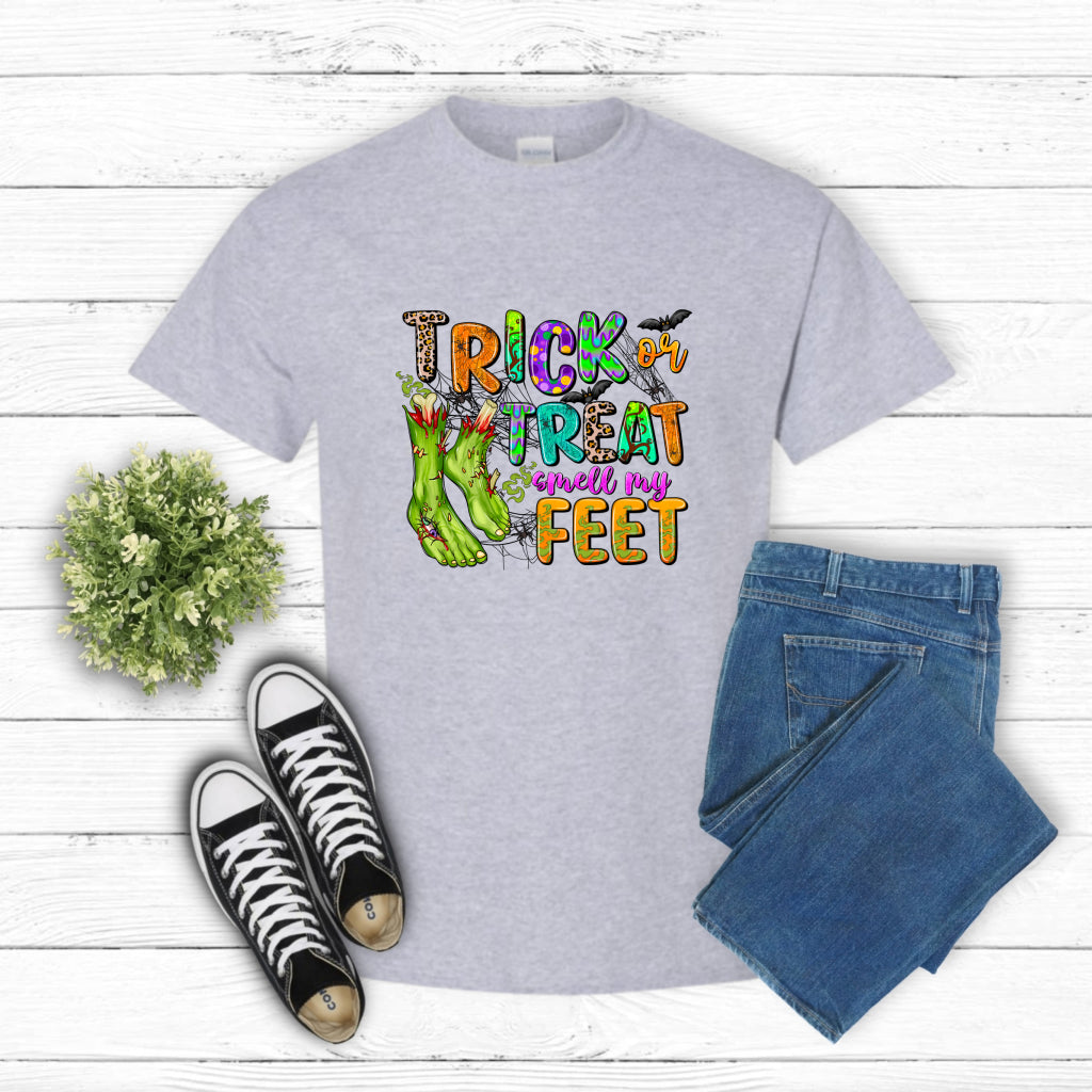 Trick or Treat Smell My Feet – Halloween DTF Transfer