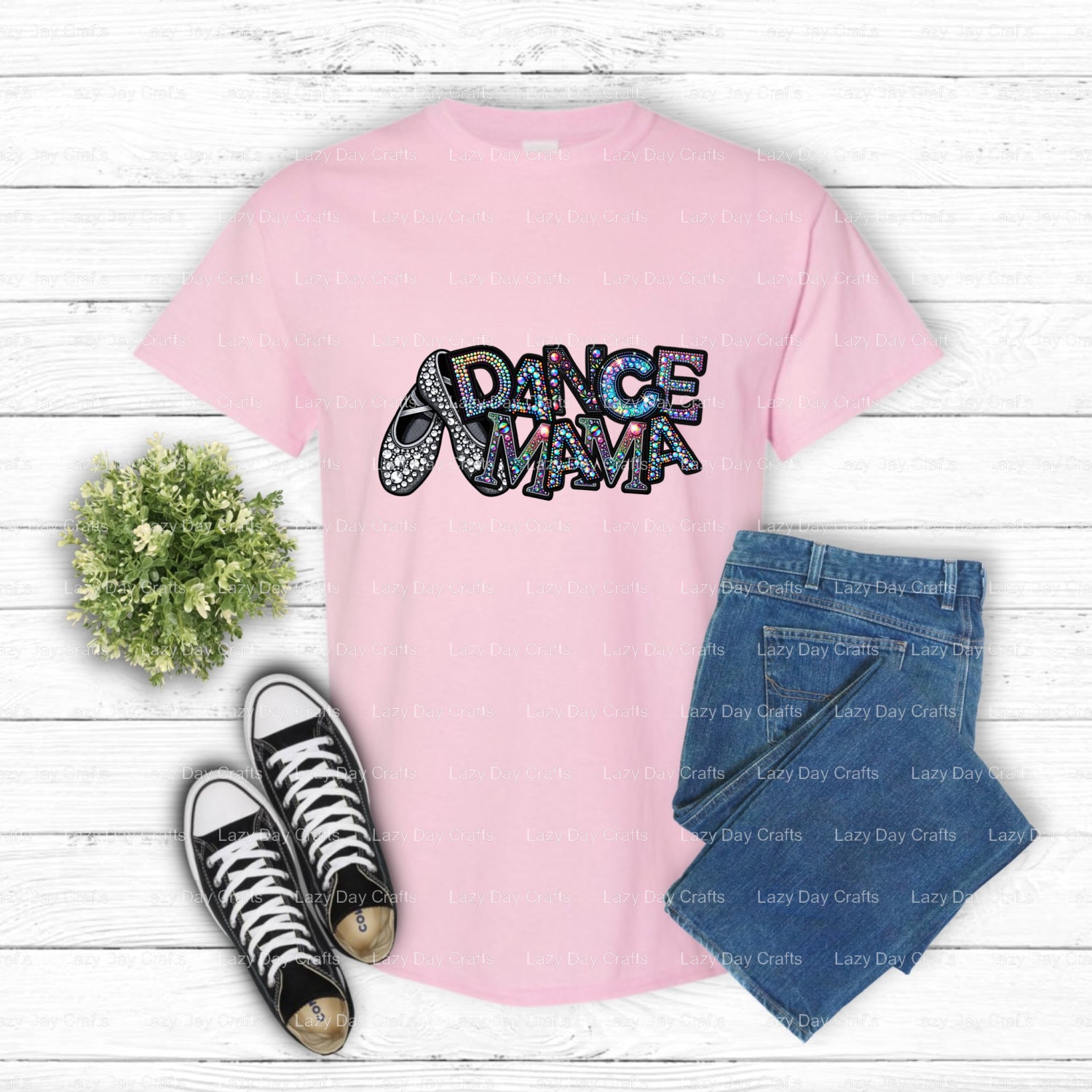 DANCE MAMA – Dance Mom DTF Transfer (view 2 of 2) – by Lazy Day Crafts – DTF Transfers – DTF Transfers, Premade DTF