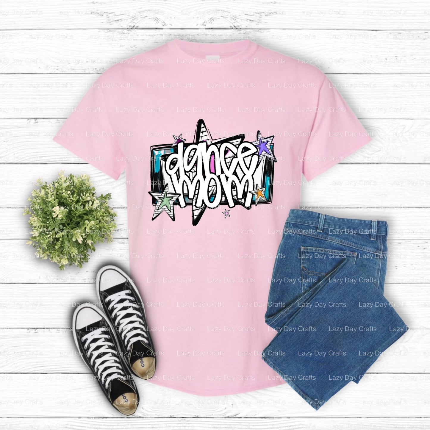 DANCE MOM – Basketball DTF Transfer (view 2 of 2) – by Lazy Day Crafts – DTF Transfers – DTF Transfers, Premade DTF