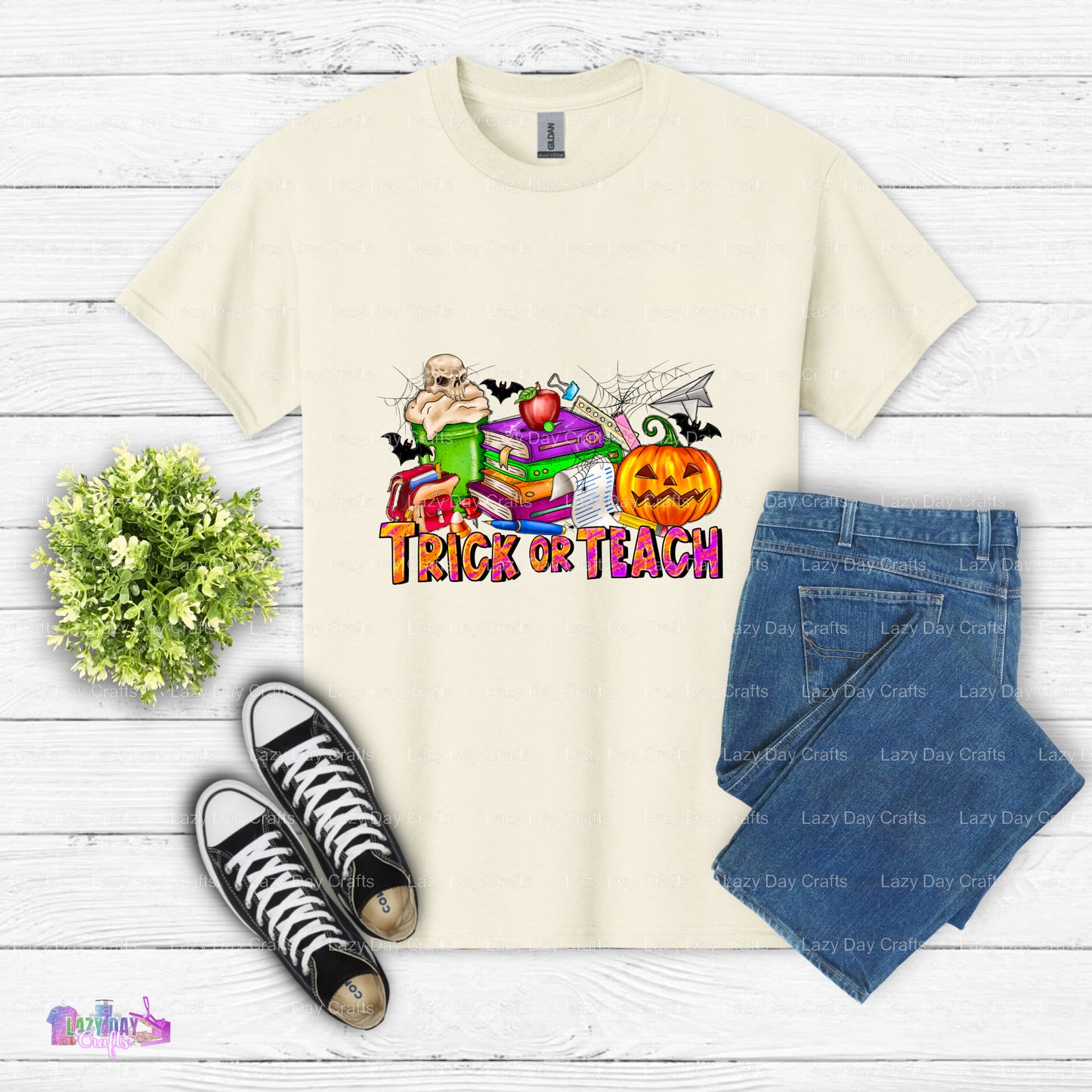 Trick Or Teach – Teacher Halloween DTF Transfer