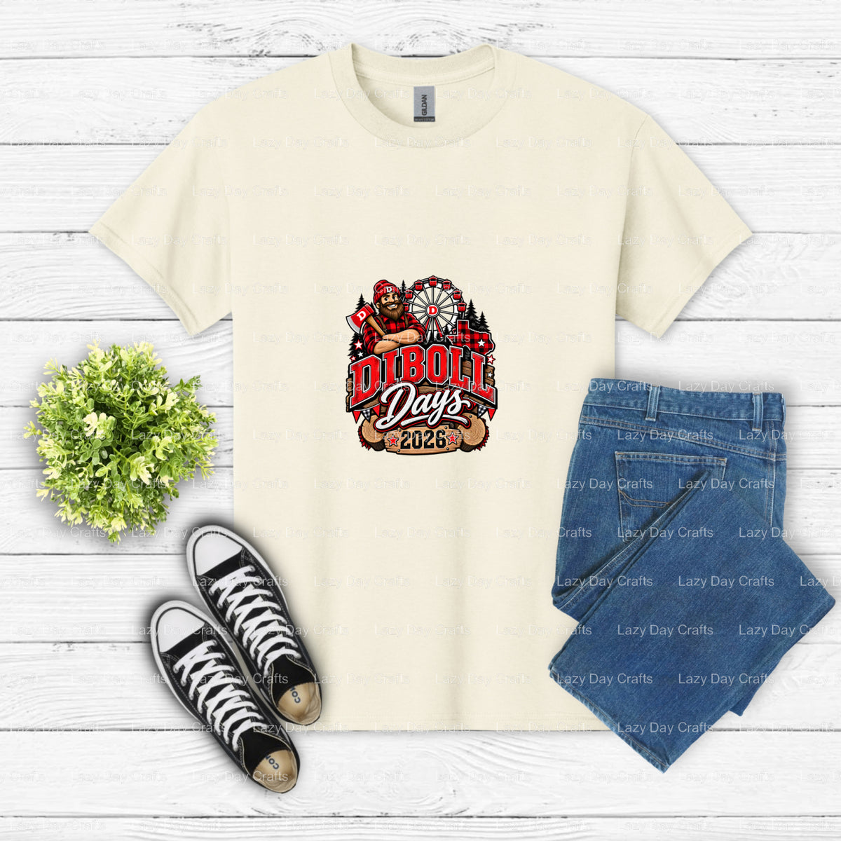 DIBOLL DAYS FOREST FESTIVAL – DTF Transfer (view 2 of 2) – by Lazy Day Crafts – DTF Transfers – DTF Transfers, custom apparel