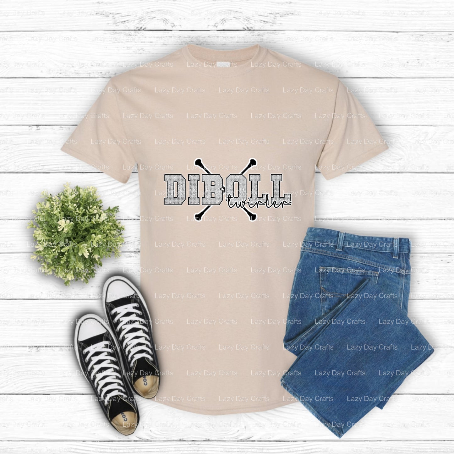 DIBOLL LUMBERJACKS – School Mascot DTF Transfer (view 2 of 2) – by Lazy Day Crafts – DTF Transfers – School Mascot, DTF Tr...