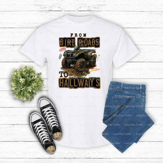 DIRT ROAD THERAPY – Off Road DTF Transfer (view 1 of 2) – by Lazy Day Crafts – DTF Transfers – DTF Transfers, Premade DTF