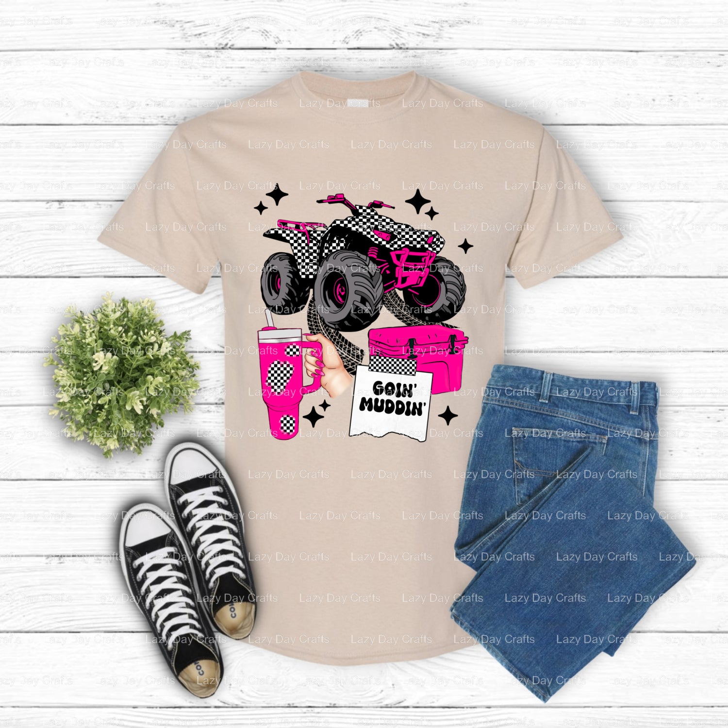 DIRT THERAPY – Off Road DTF Transfer (view 2 of 2) – by Lazy Day Crafts – DTF Transfers – DTF Transfers, DTF Transfers