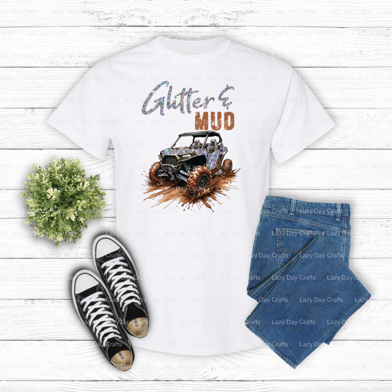 DIRT THERAPY – Off Road DTF Transfer (view 2 of 2) – by Lazy Day Crafts – DTF Transfers – DTF Transfers, custom apparel