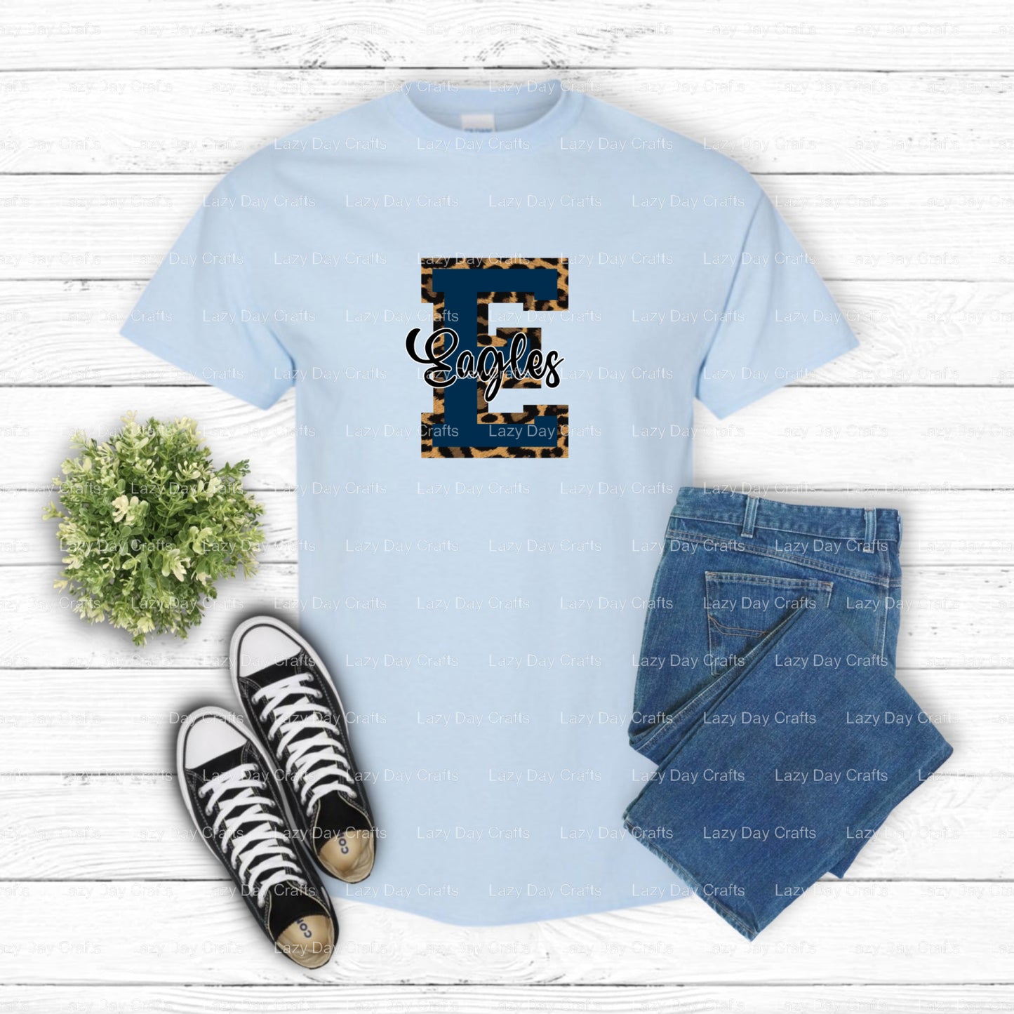 Distressed Eagle Head – DTF Transfer (view 1 of 2) – by Lazy Day Crafts – DTF Transfers – DTF Transfers, Premade DTF
