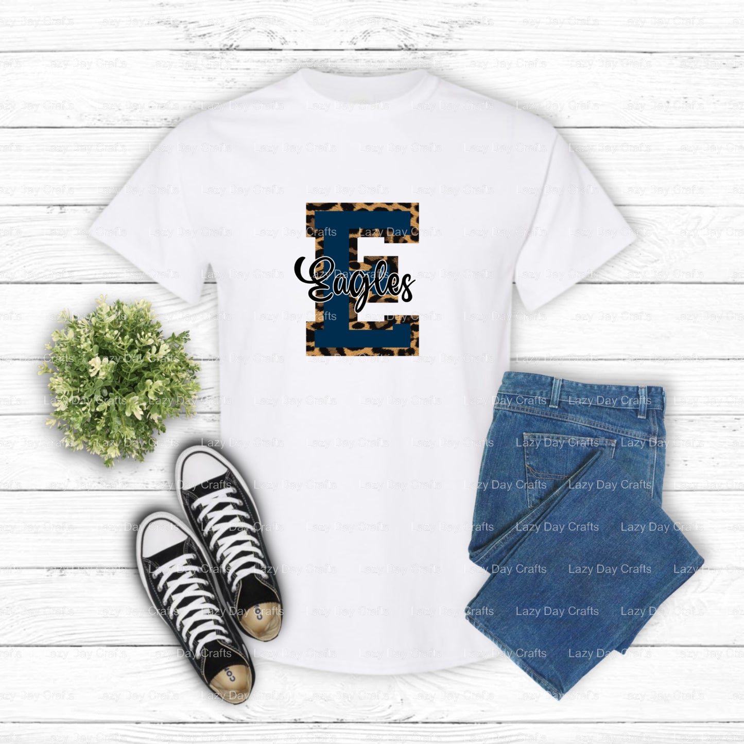 Distressed Eagle Head – DTF Transfer (view 2 of 2) – by Lazy Day Crafts – DTF Transfers – DTF Transfers, Premade DTF