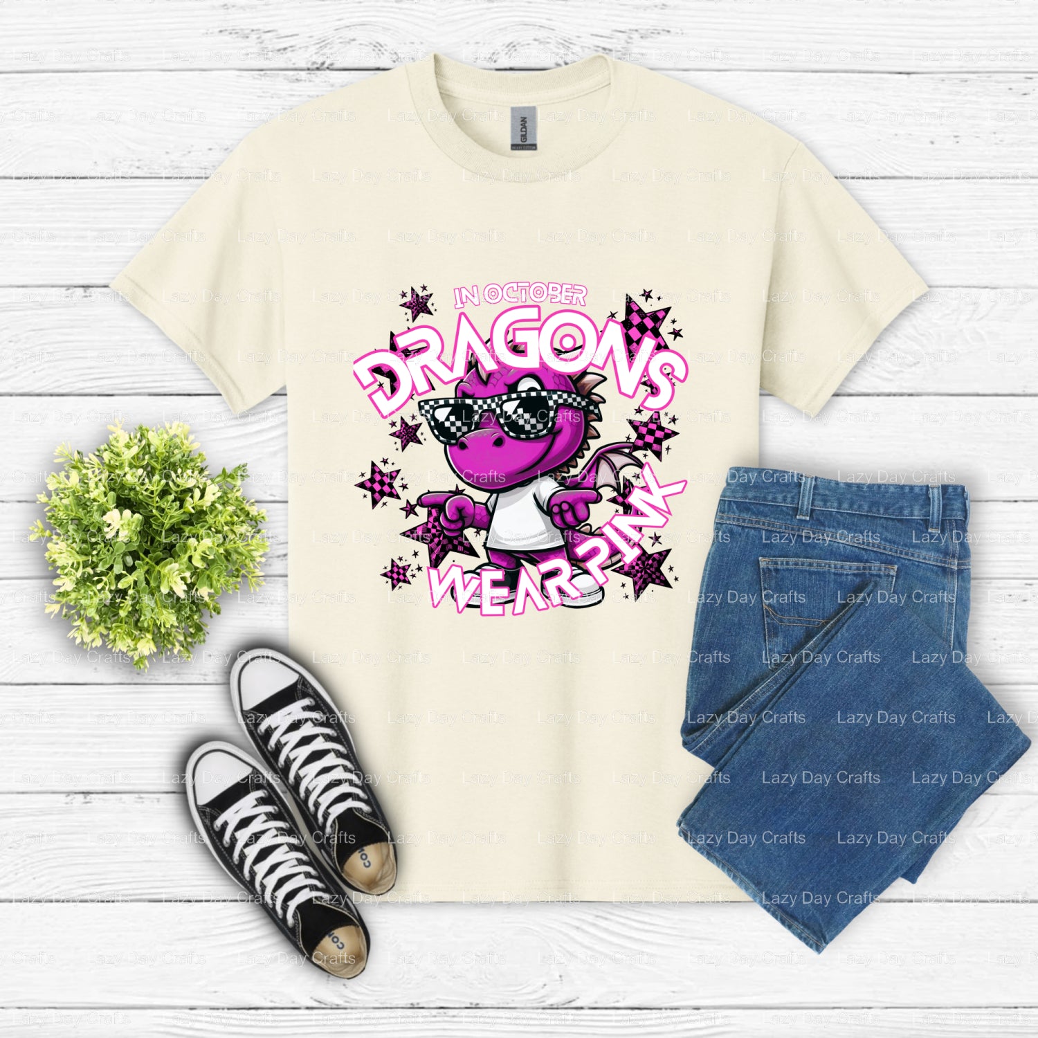 Dragon Football Mascot – School Spirit DTF Transfer (view 2 of 2) – by Lazy Day Crafts – DTF Transfers – School Mascot, Sc...