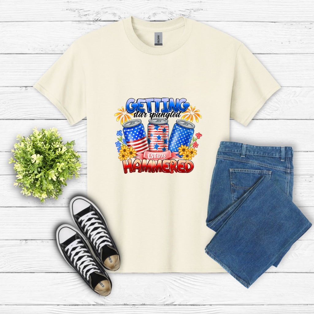 Getting Star Spangled Est 1776 – 4th of July DTF Transfer
