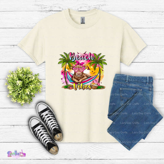 Beach Vibes – Beach DTF Transfer