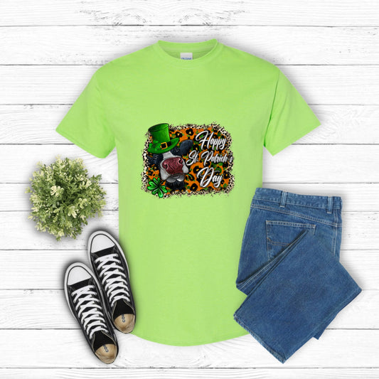 Happy St. Patrick's Day Shamrock – St. Patricks Day DTF Transfer