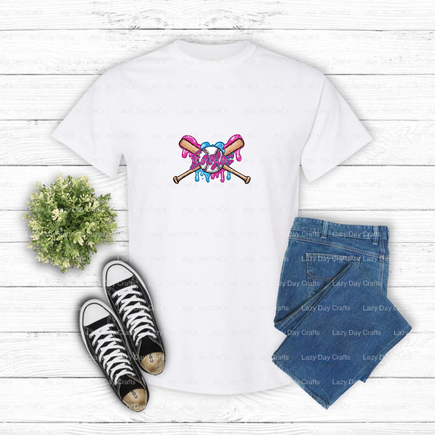 Eagles Ice Cream – DTF Transfer (view 2 of 2) – by Lazy Day Crafts – DTF Transfers – DTF Transfers, Premade DTF