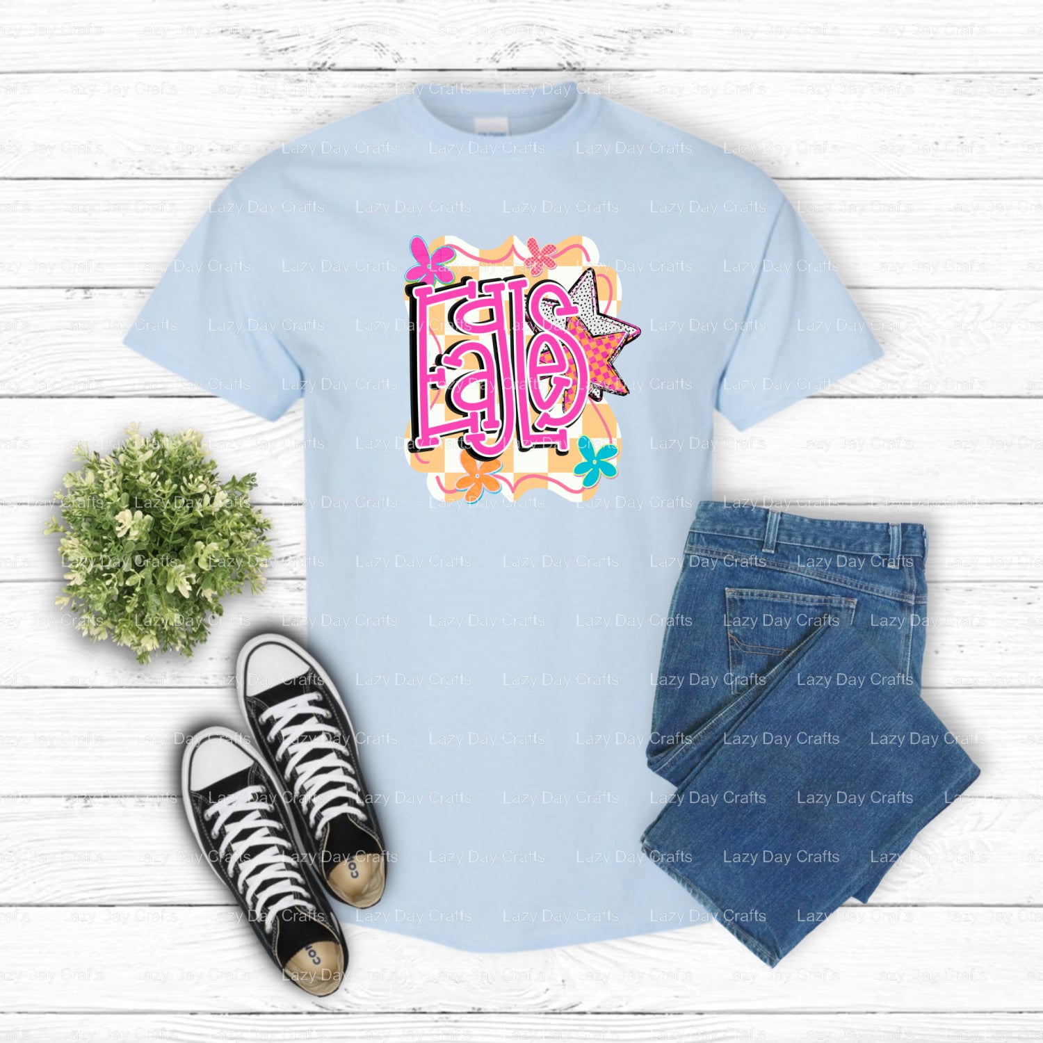 EAGLES – Premade DTF Transfer (view 2 of 2) – by Lazy Day Crafts – DTF Transfers – DTF Transfers, Premade DTF