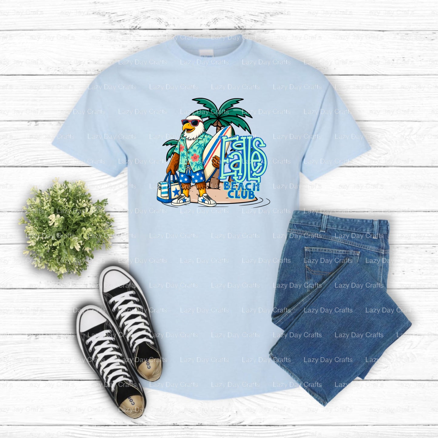 EAGLES Ready To Press DTF Transfer (view 1 of 2) – by Lazy Day Crafts – DTF Transfers – DTF Transfers, custom apparel