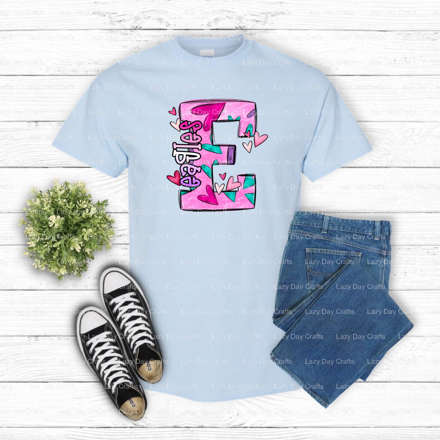EAGLES School Mascot – Ready-to-Press DTF Transfer (view 1 of 2) – by Lazy Day Crafts – DTF Transfers – School Mascot, Rea...
