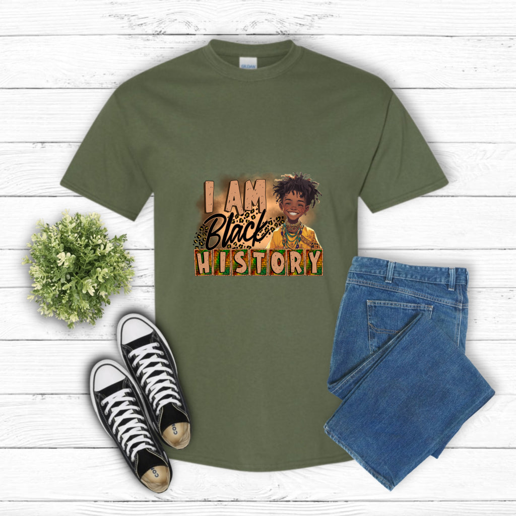 I Am Black History – Black History DTF Transfer