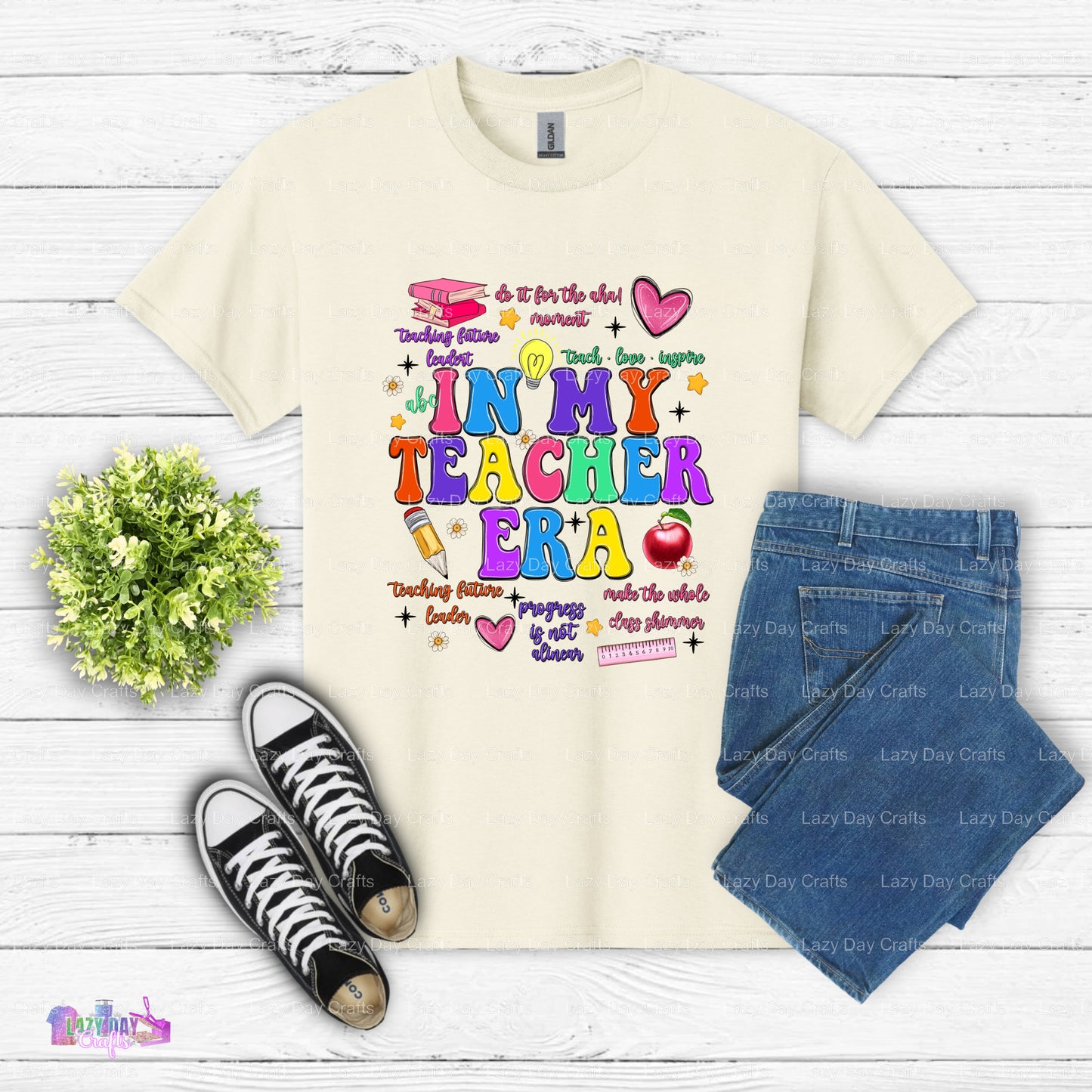 IN MY TEACHER ERA – School Staff DTF Transfer