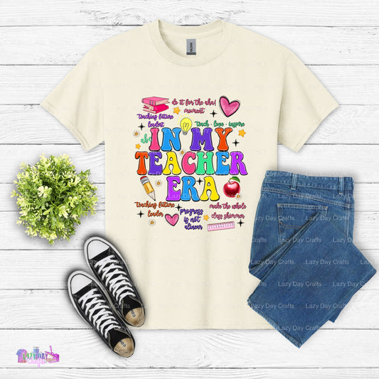 IN MY TEACHER ERA – School Staff DTF Transfer