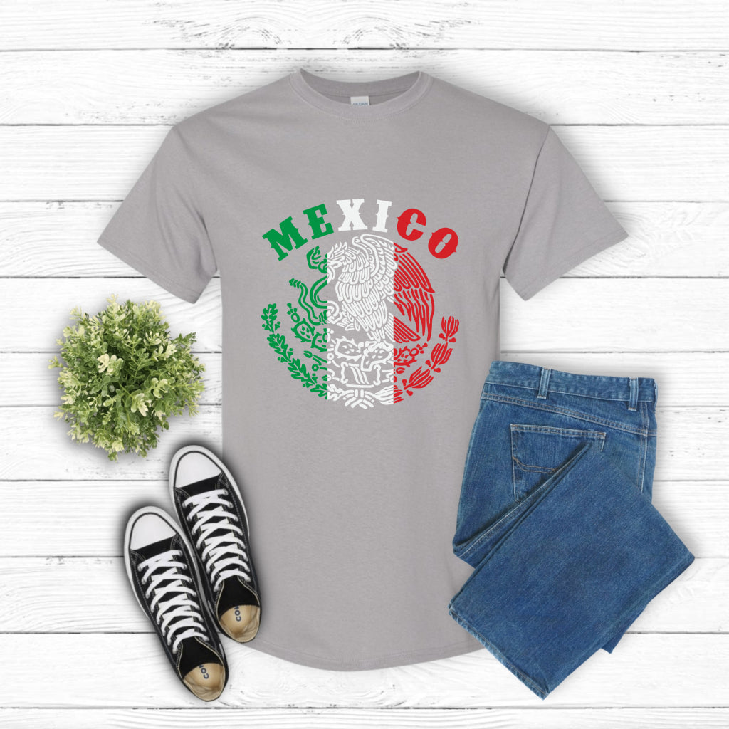 Mexican Flag Emblem – Hispanic Heritage DTF Transfer