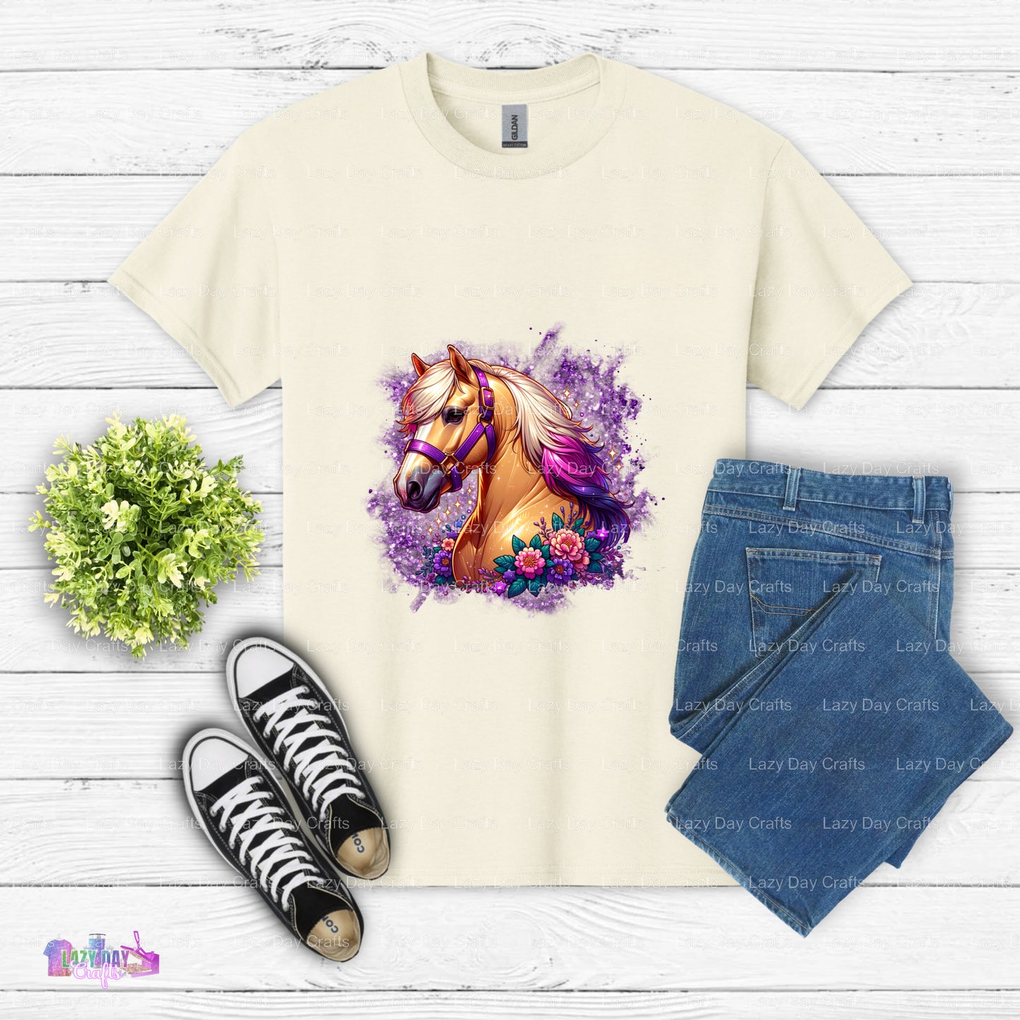 Light Brown Horse – Horses DTF Transfer