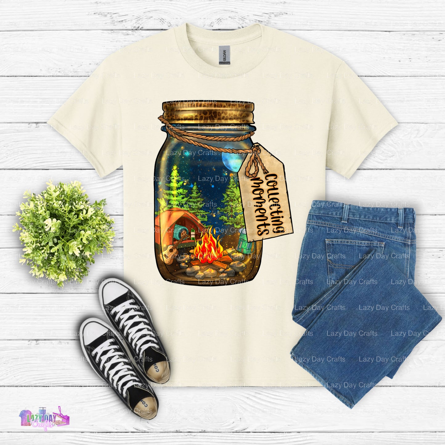Collecting Moments Camping Hobbies – Camping DTF Transfer