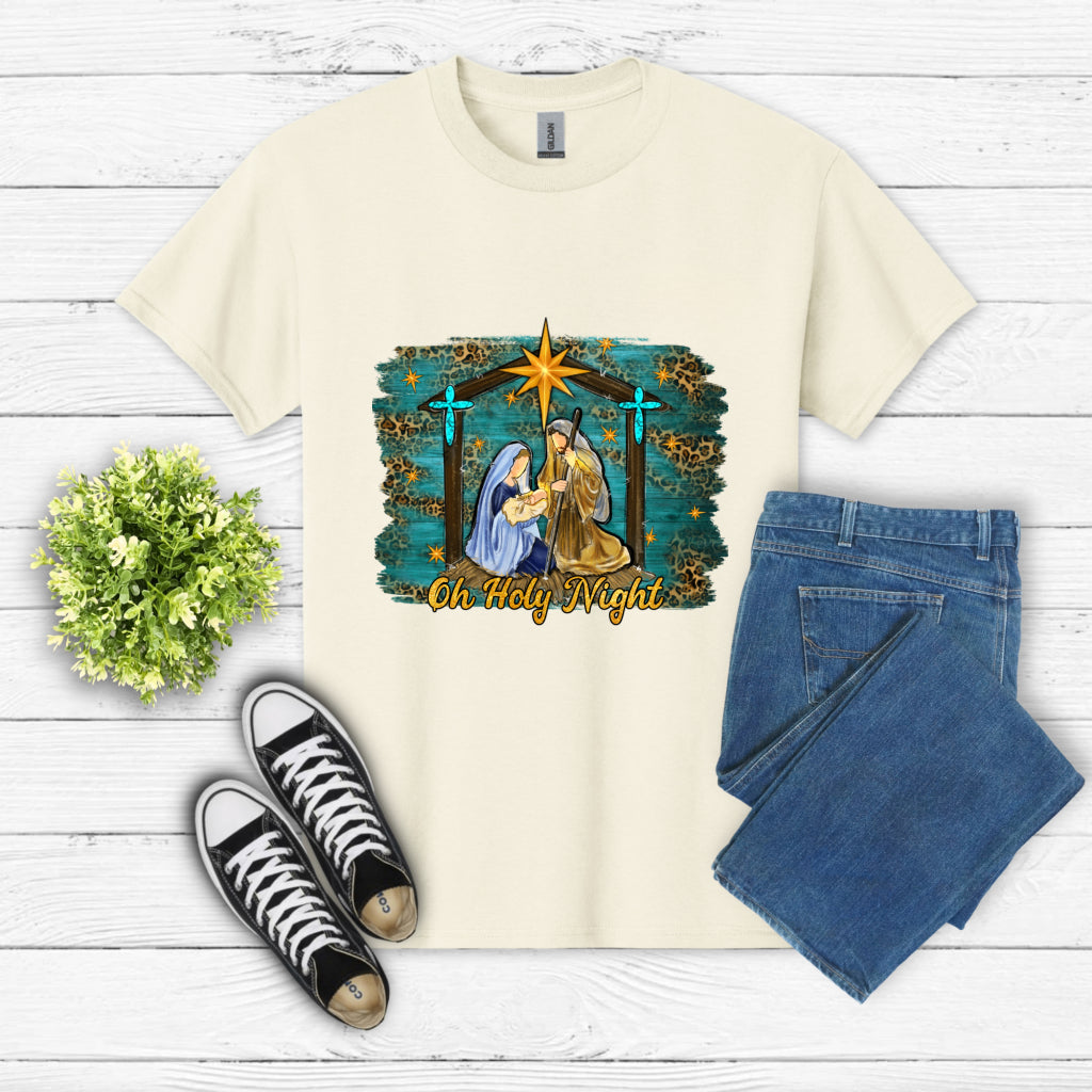 Oh Holy Night – Christmas Religious DTF Transfer