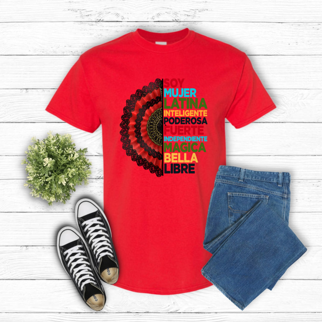 Hispanic Heritage Month Hand Fan – Hispanic Heritage DTF Transfer