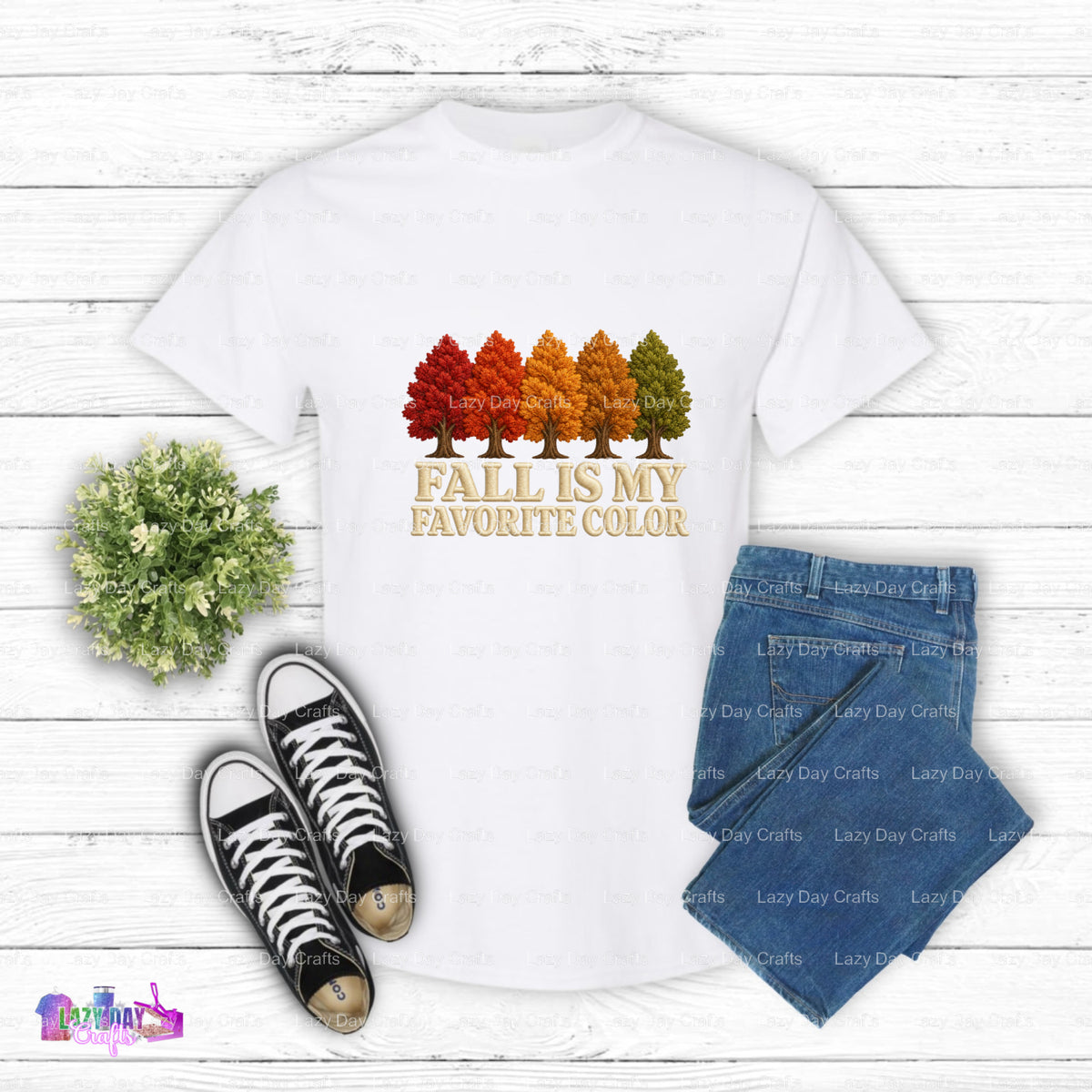 Fall is my Favorite Color – DTF Transfer (view 1 of 2) – by Lazy Day Crafts – DTF Transfers – DTF Transfers, custom apparel