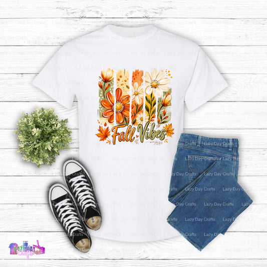 Fall Vibes – DTF Transfer (view 1 of 2) – by Lazy Day Crafts – DTF Transfers – DTF Transfers, custom apparel
