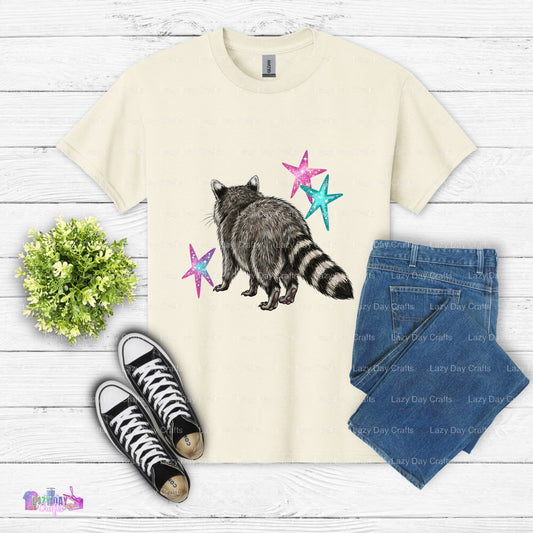 Racoon Back – Youth Celebration DTF Transfer