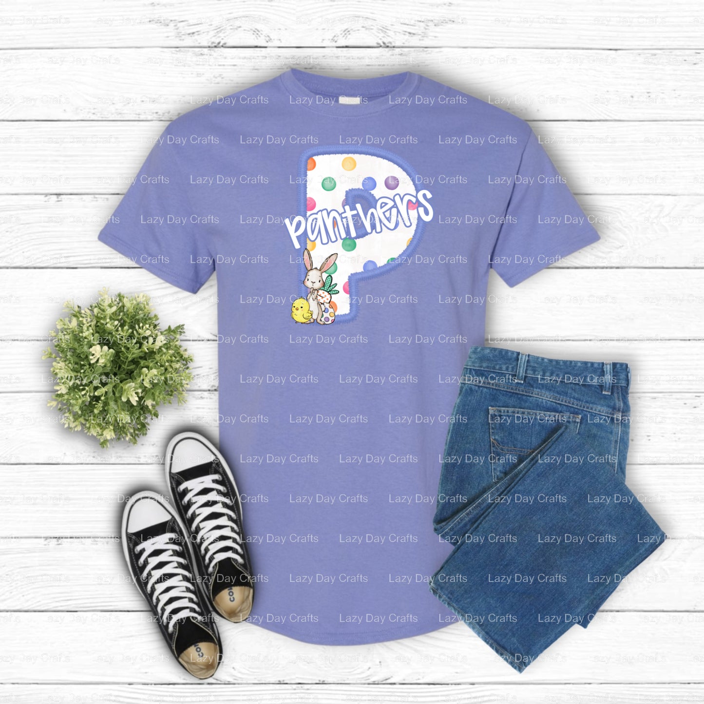 Fierce Panther Head – School Spirit DTF Transfer (view 1 of 2) – by Lazy Day Crafts – DTF Transfers – School Spirit, Appar...