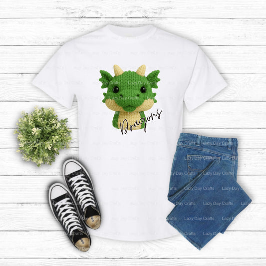 Football Dragon Mascot – School Spirit DTF Transfer (view 1 of 2) – by Lazy Day Crafts – DTF Transfers – School Mascot, Sp...