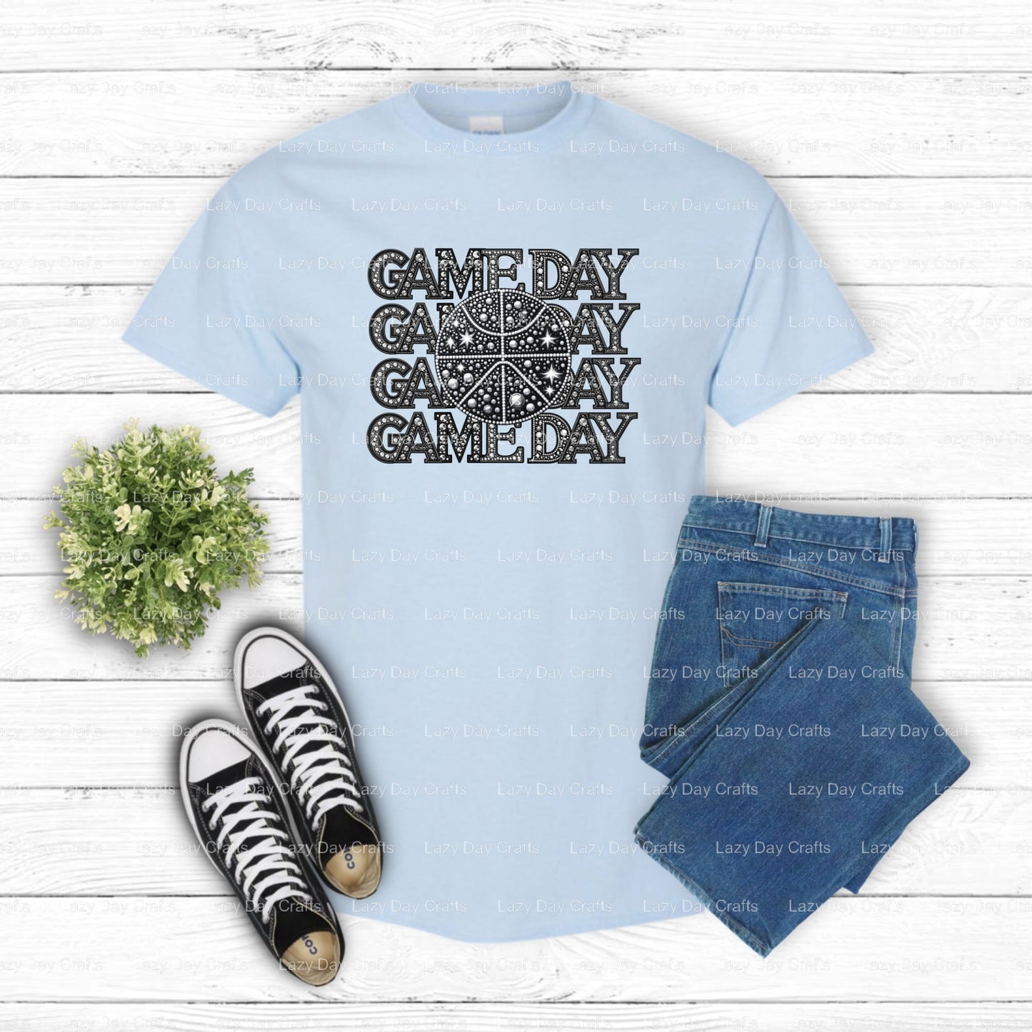 Game Day – Baseball DTF Transfer (view 2 of 2) – by Lazy Day Crafts – DTF Transfers – DTF Transfers, custom apparel