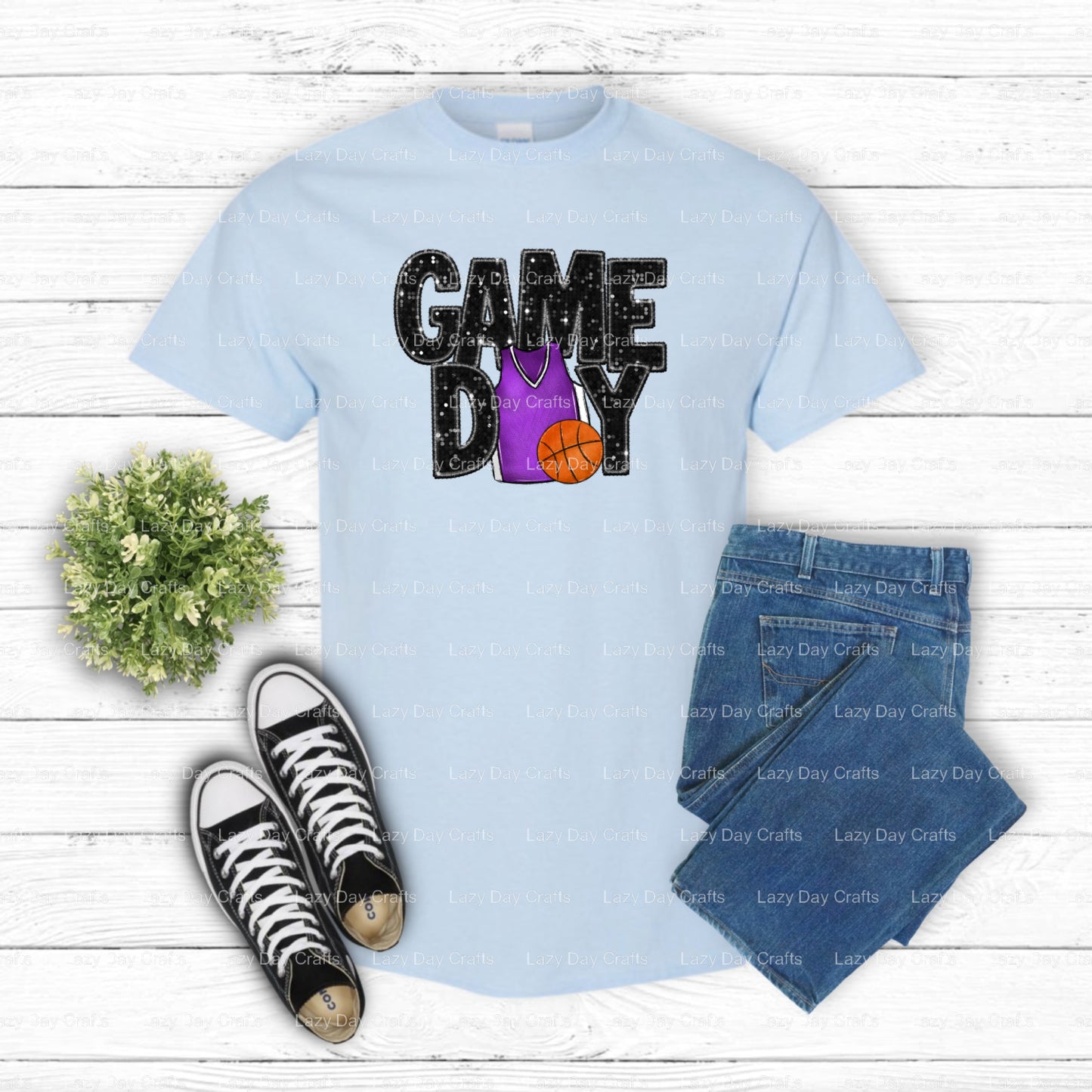 GAME DAY – Baseball DTF Transfer (view 2 of 2) – by Lazy Day Crafts – DTF Transfers – Baseball, DTF Transfers