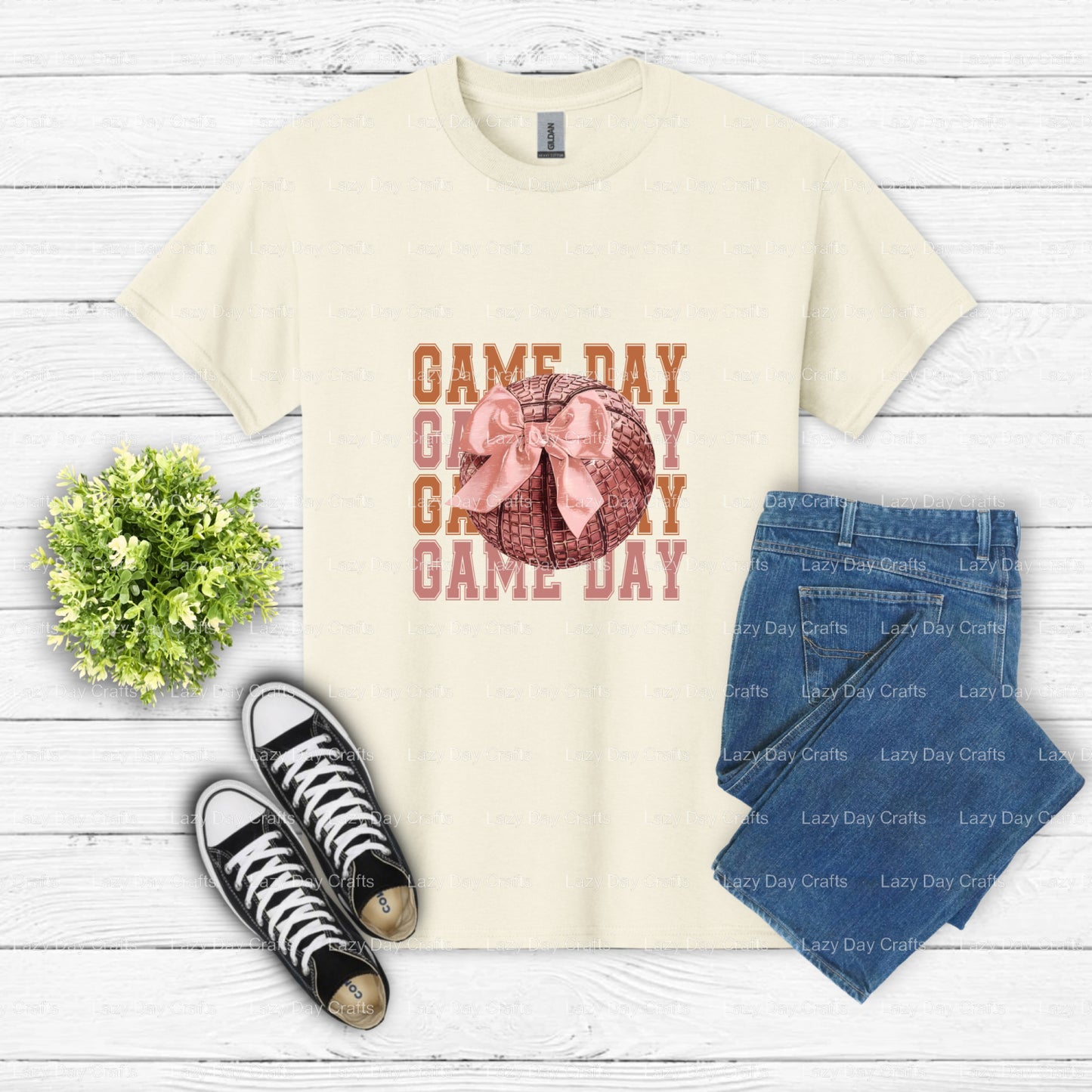 GAME DAY – Basketball DTF Transfer (view 1 of 2) – by Lazy Day Crafts – DTF Transfers – Basketball, DTF Transfers