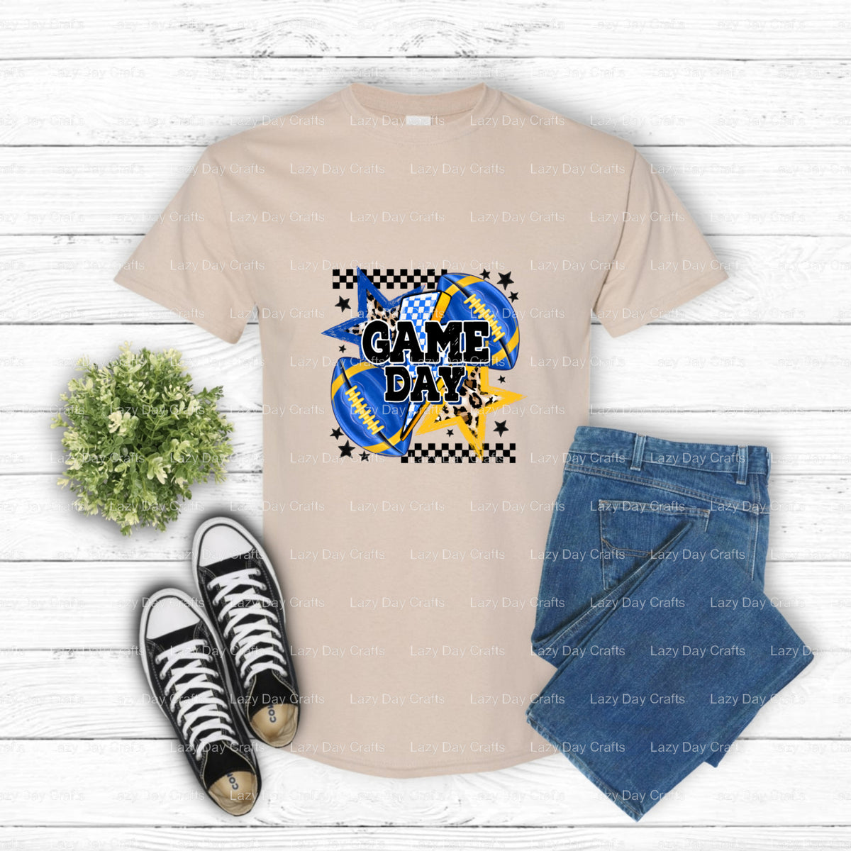 GAME DAY – DTF Transfer (view 2 of 2) – by Lazy Day Crafts – DTF Transfers – DTF Transfers, custom apparel