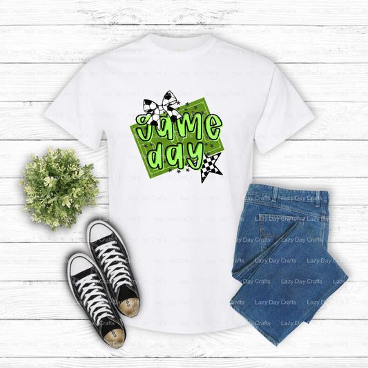 GAME DAY – Soccer DTF Transfer (view 1 of 2) – by Lazy Day Crafts – DTF Transfers – Soccer, DTF Transfers