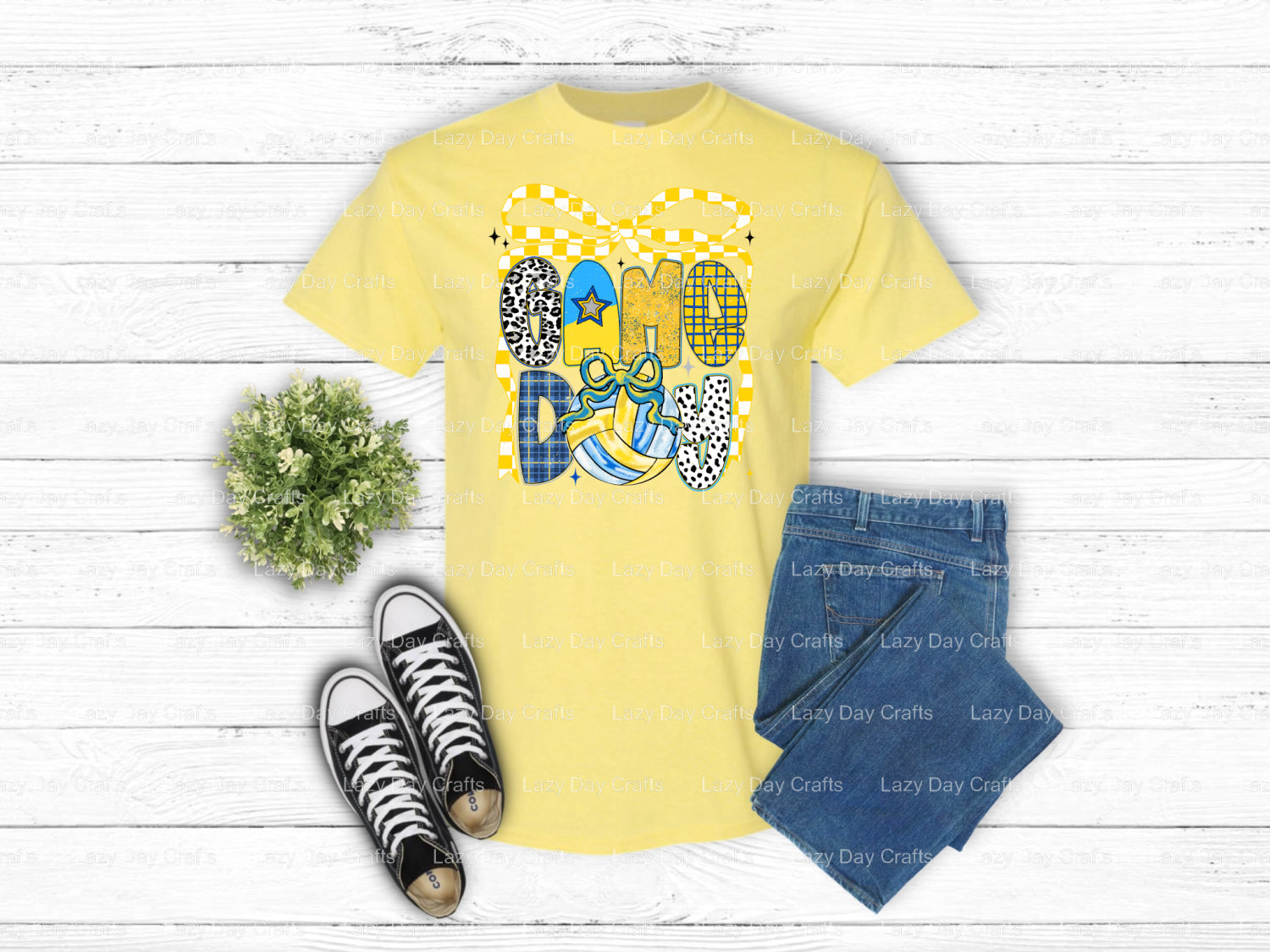 GAME DAY Volleyball – Volleyball DTF Transfer (view 2 of 2) – by Lazy Day Crafts – DTF Transfers – Volleyball, DTF Transfers