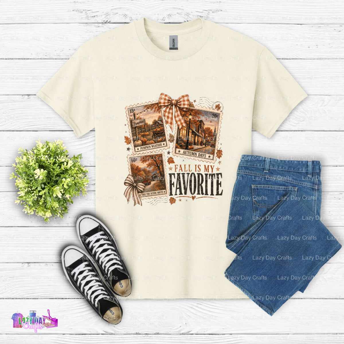 GATHER – DTF Transfer (view 2 of 2) – by Lazy Day Crafts – DTF Transfers – DTF Transfers, custom apparel