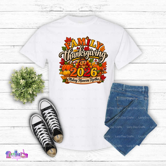 GIVING THANKS – DTF Transfer (view 1 of 2) – by Lazy Day Crafts – DTF Transfers – DTF Transfers, custom apparel