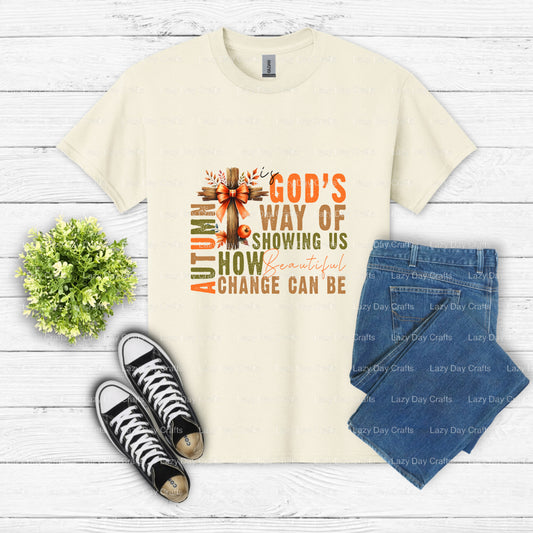 God's Way Of Saying Thank You – DTF Transfer (view 2 of 2) – by Lazy Day Crafts – DTF Transfers – DTF Transfers, custom ap...